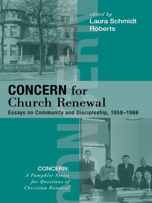 cover image of Concern for Church Renewal